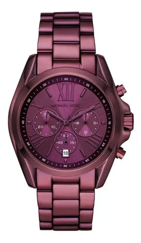 michael kors uhr mk 6721|Michael Kors Bradshaw Chronograph Quartz Purple  .